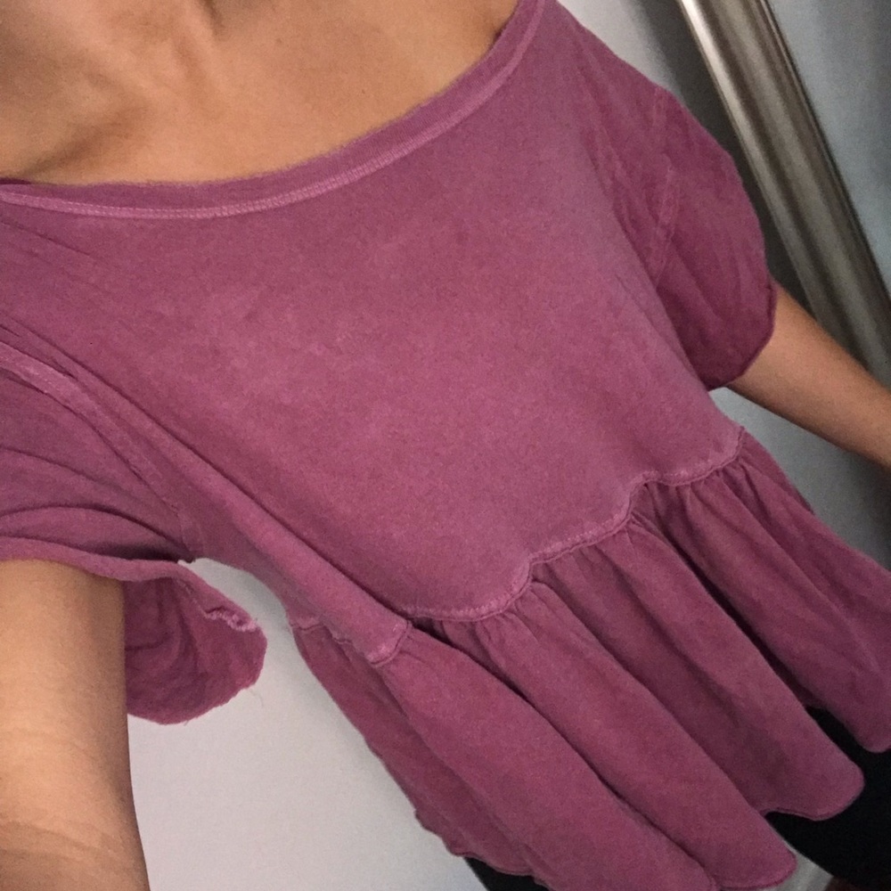 Free People Oversize Tee